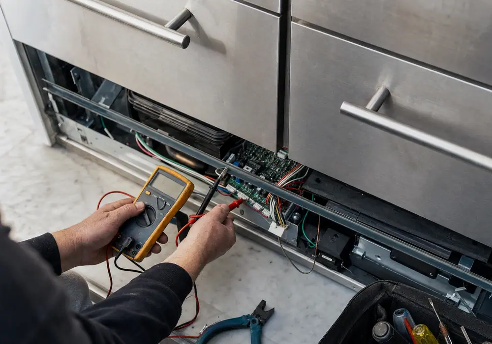 Freezer Repair — built-in appliance work in La Jolla